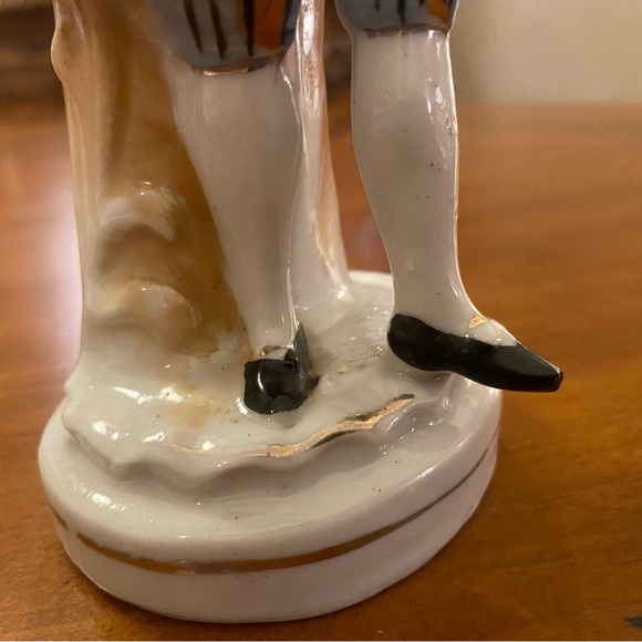 VINTAGE SET OF HAND PAINTED FERN OF JAPAN PORCELAIN FIGURINES - Picture 12 of 16